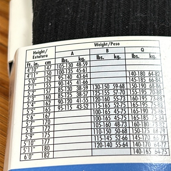 Leggs Wear black textured tights and taupe pantyhose. New in packages. - Picture 7 of 7